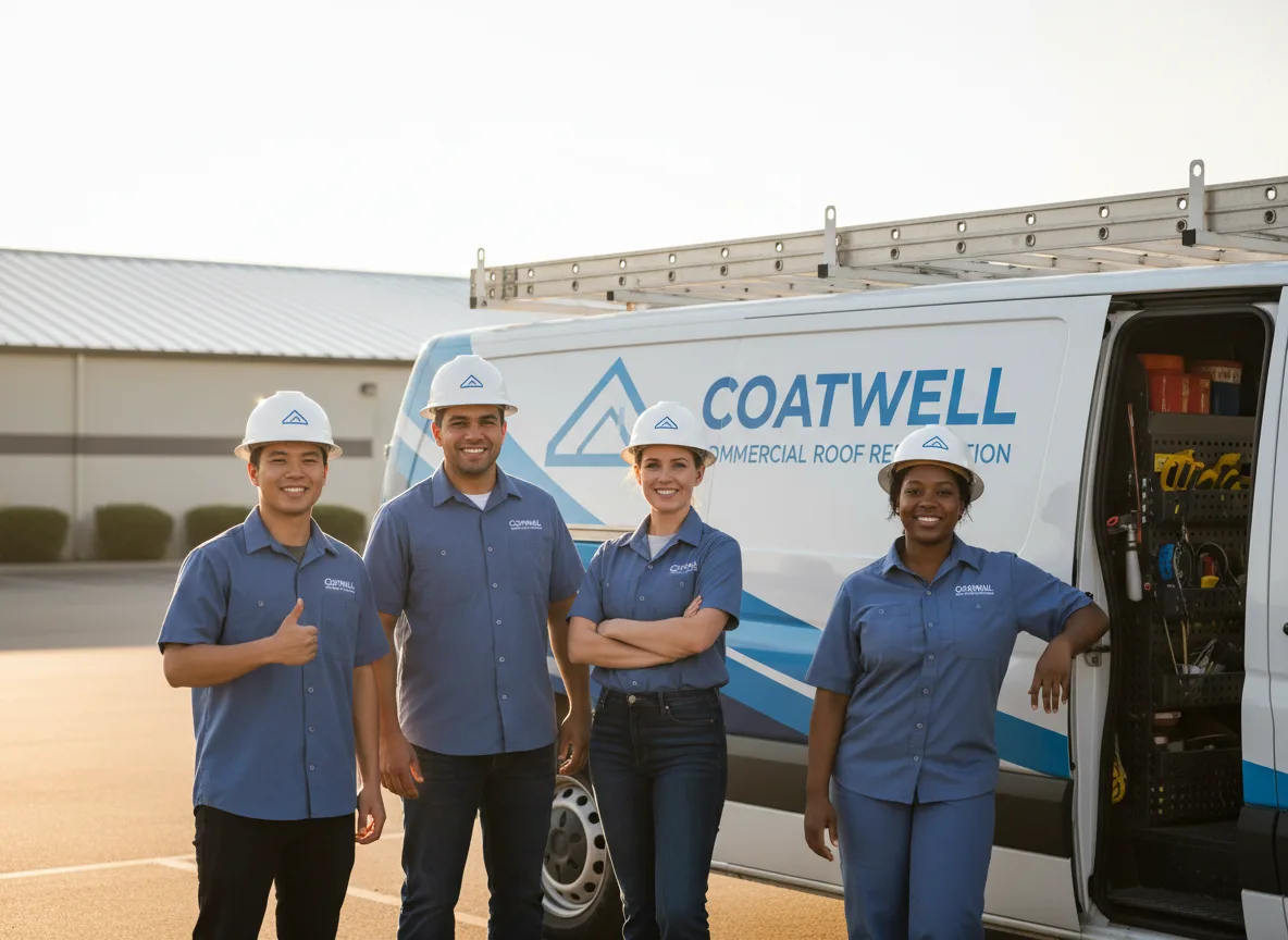 Commercial roof coating company in Otho, IA